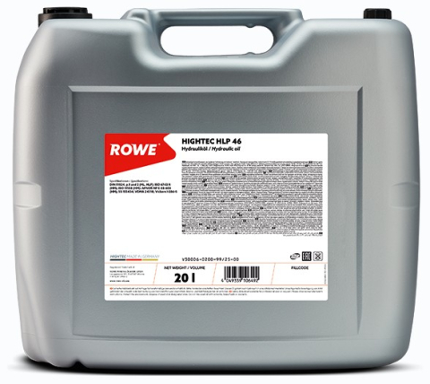 CANISTRE - Ulei hidraulic ROWE HighTec HLP 46 - 20 Litri