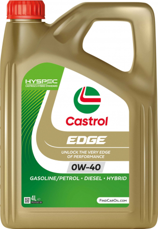 Ulei motor CASTROL - Ulei motor Castrol Edge 0W40 - 4 Litri