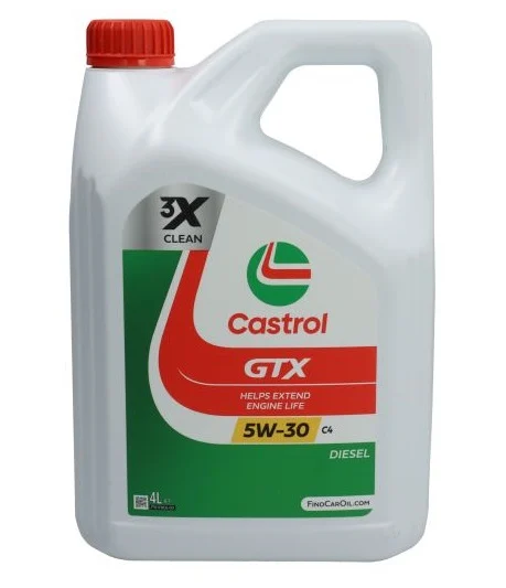 Ulei motor CASTROL - Ulei motor Castrol GTX 5W30 C4 - 4 Litri