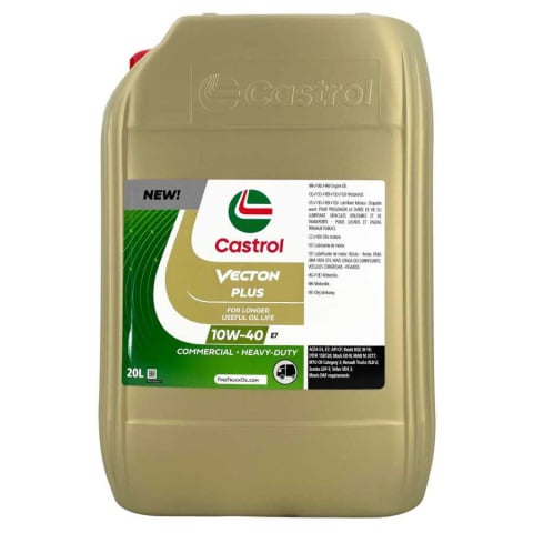 Ulei motor camion si autoutilitara - Ulei motor Castrol Vecton Plus 10W40 E7 - 20 Litri