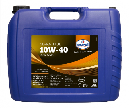 CANISTRE - Ulei motor Eurol Marathol 10W40 Low Saps - 20 Litri
