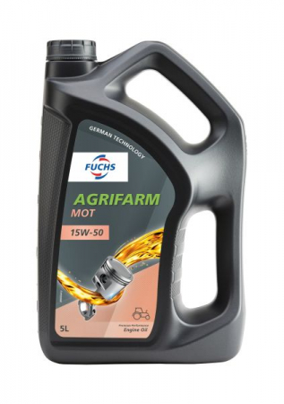 Ulei pentru agricultura - Ulei motor Fuchs Agrifarm MOT 15W50 - 5 Litri