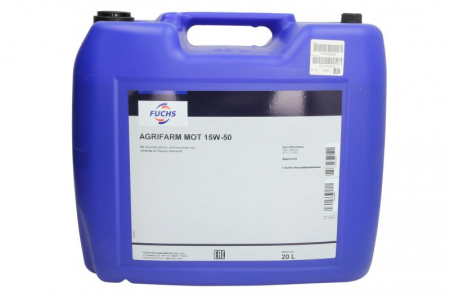 Ulei pentru agricultura - Ulei motor Fuchs Agrifarm MOT 15W50 - 20 Litri