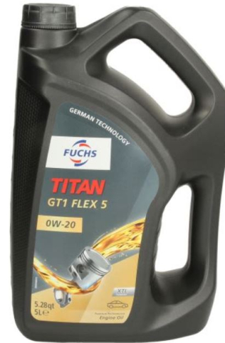 Ulei motor FUCHS - Ulei motor Fuchs Titan GT1 Flex 5 0W20 - 5 Litri