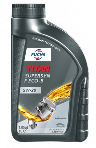 Ulei motor autoturisme - Ulei motor Fuchs Titan Supersyn F ECO-B 5W20 - 1 Litru