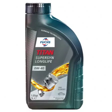 Ulei motor FUCHS - Ulei motor Fuchs Titan Supersyn Longlife 0W40 - 1 Litru