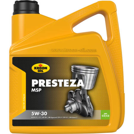 Ulei motor autoturisme - Ulei motor KROON OIL Presteza MSP 5W30 35137 - 4 Litri