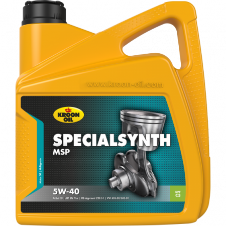 Ulei motor autoturisme - Ulei motor KROON OIL Specialsynth MSP 5W40 35213 - 4 Litri