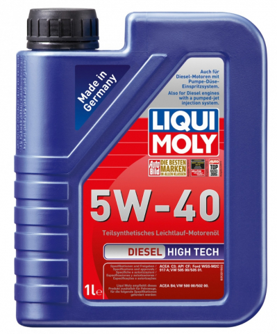 Ulei motor LIQUI MOLY - Ulei motor Liqui Moly Diesel High Tech 5W40 - 1 Litru