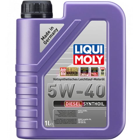 Ulei motor LIQUI MOLY - Ulei motor Liqui Moly Diesel Synthoil 5W40 - 1 Litru