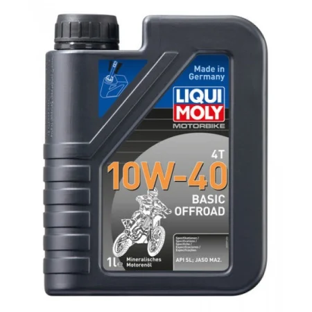 Ulei motociclete - Ulei motor Liqui Moly Motorbike 4T 10W40 Basic Offroad - 1 Litru