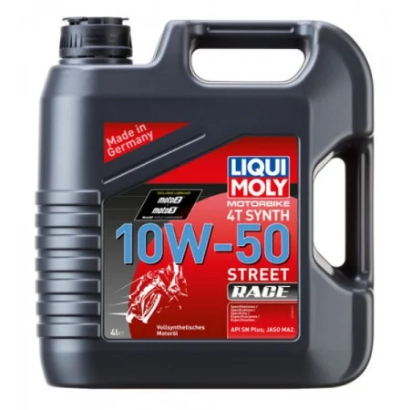 Ulei moto Liqui Moly - Ulei motor Liqui Moly Motorbike 4T 10W50 Street Race - 4 Litri