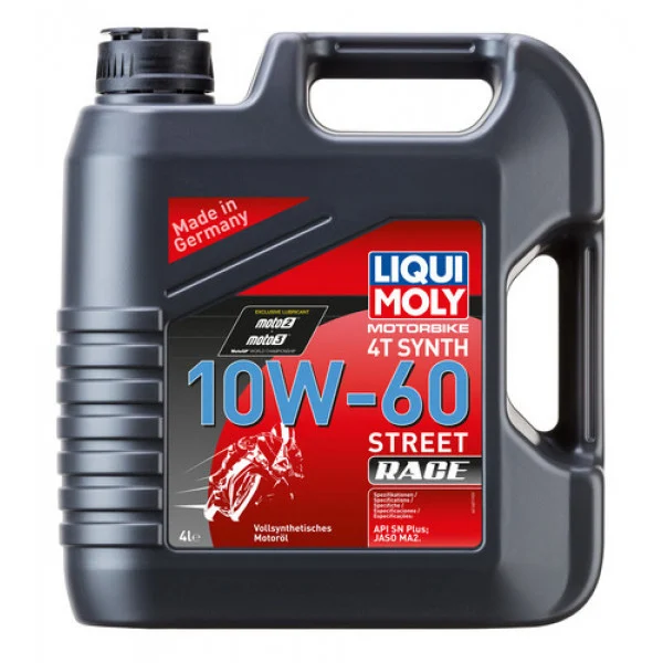 Ulei moto Liqui Moly - Ulei motor Liqui Moly Motorbike 4T 10W60 Street Race - 4 Litri