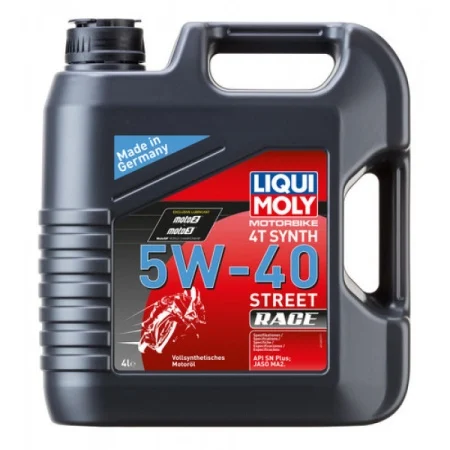 Ulei moto Liqui Moly - Ulei motor Liqui Moly Motorbike 4T 5W40 Street Race - 4 Litri