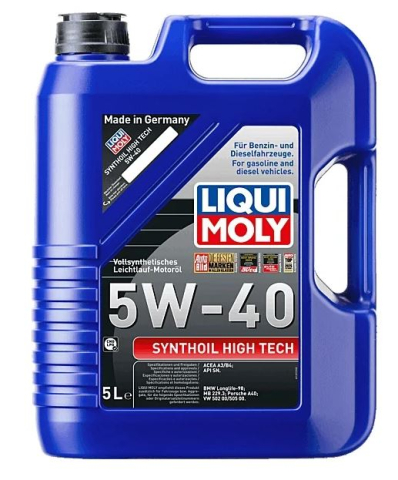 Ulei motor LIQUI MOLY - Ulei motor Liqui Moly Synthoil High Tech 5W40 - 5 Litri