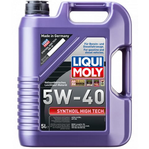 Ulei motor LIQUI MOLY - Ulei motor Liqui Moly Synthoil High Tech 5W40 - 5 Litri