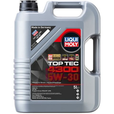 Ulei motor LIQUI MOLY - Ulei motor Liqui Moly Top Tec 4300 5W30 - 5 Litri