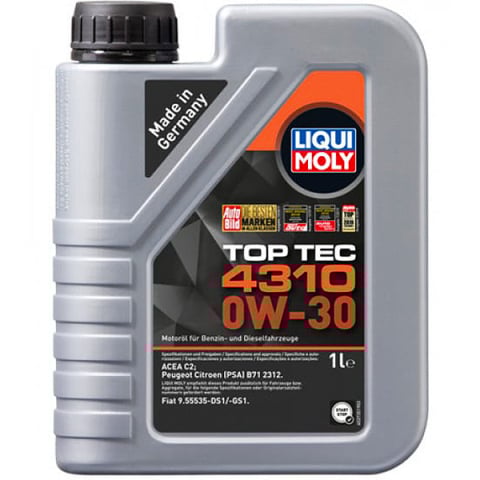 Ulei motor LIQUI MOLY - Liqui Moly Top Tec 4310 0W30 - 1 Litru