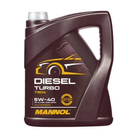 Ulei motor MANNOL DIESEL TURBO 5W40 - 5 Litri