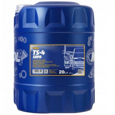 Ulei motor camion si autoutilitara - MANNOL TS-4 SHPD 15W-40 - 20 Litri