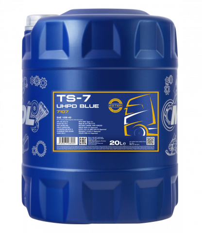 Ulei motor camion si autoutilitara - Ulei motor MANNOL TS-7  UHPD Blue 10W40 - 20 Litri