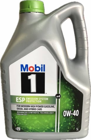 Ulei motor MOBIL - Mobil 1 ESP X3 0W40 - 5 Litri