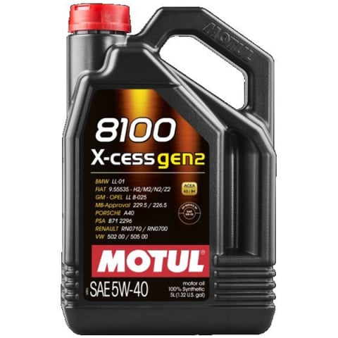 Ulei motor MOTUL - Ulei motor Motul 8100 X-CESS GEN 2 5W40 - 5 Litri