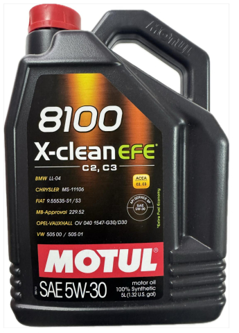 Ulei motor MOTUL - Motul 8100 X-CLEAN EFE 5W30 - 5 Litri