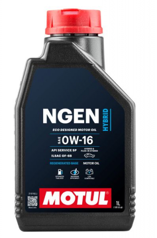 Ulei motor MOTUL - Ulei motor Motul NGEN Hybrid 0W16 - 1 Litru
