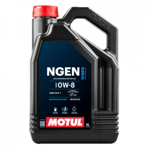 Ulei motor MOTUL - Ulei motor Motul NGEN Hybrid 0W8 - 4 Litri