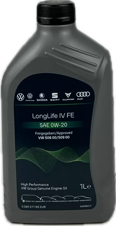 Ulei motor VW/Audi/Seat/Skoda - Ulei motor OE Volkswagen/Audi/Seat/Skoda Longlife IV FE 0W20 - 1 Litru