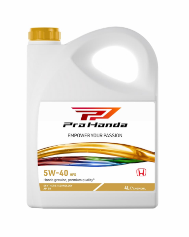 Ulei motor HONDA - Ulei motor original HONDA 5W40 HFS - 4 Litri