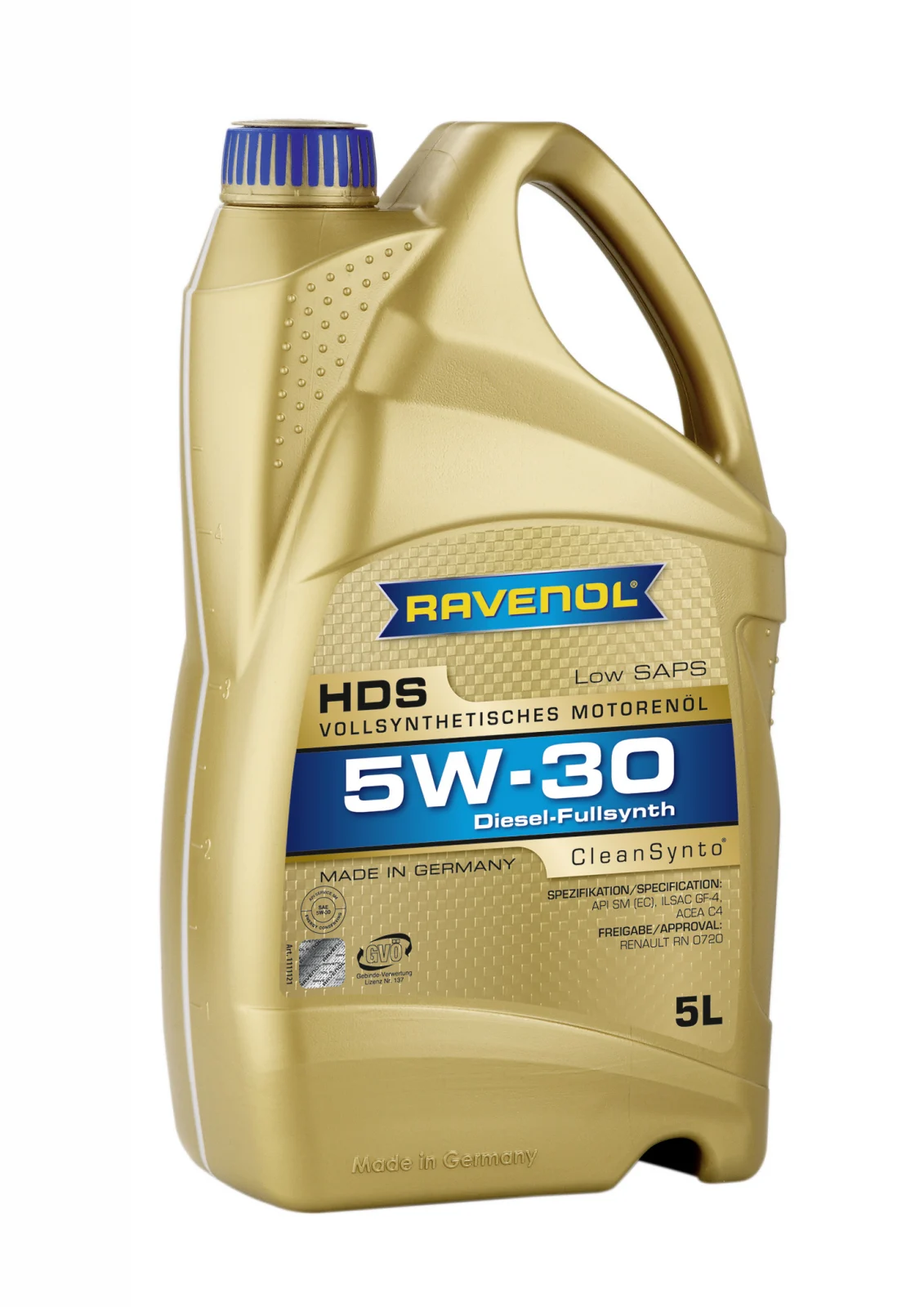 Ulei motor RAVENOL - Ulei motor Ravenol HDS 5W30 - 5 Litri