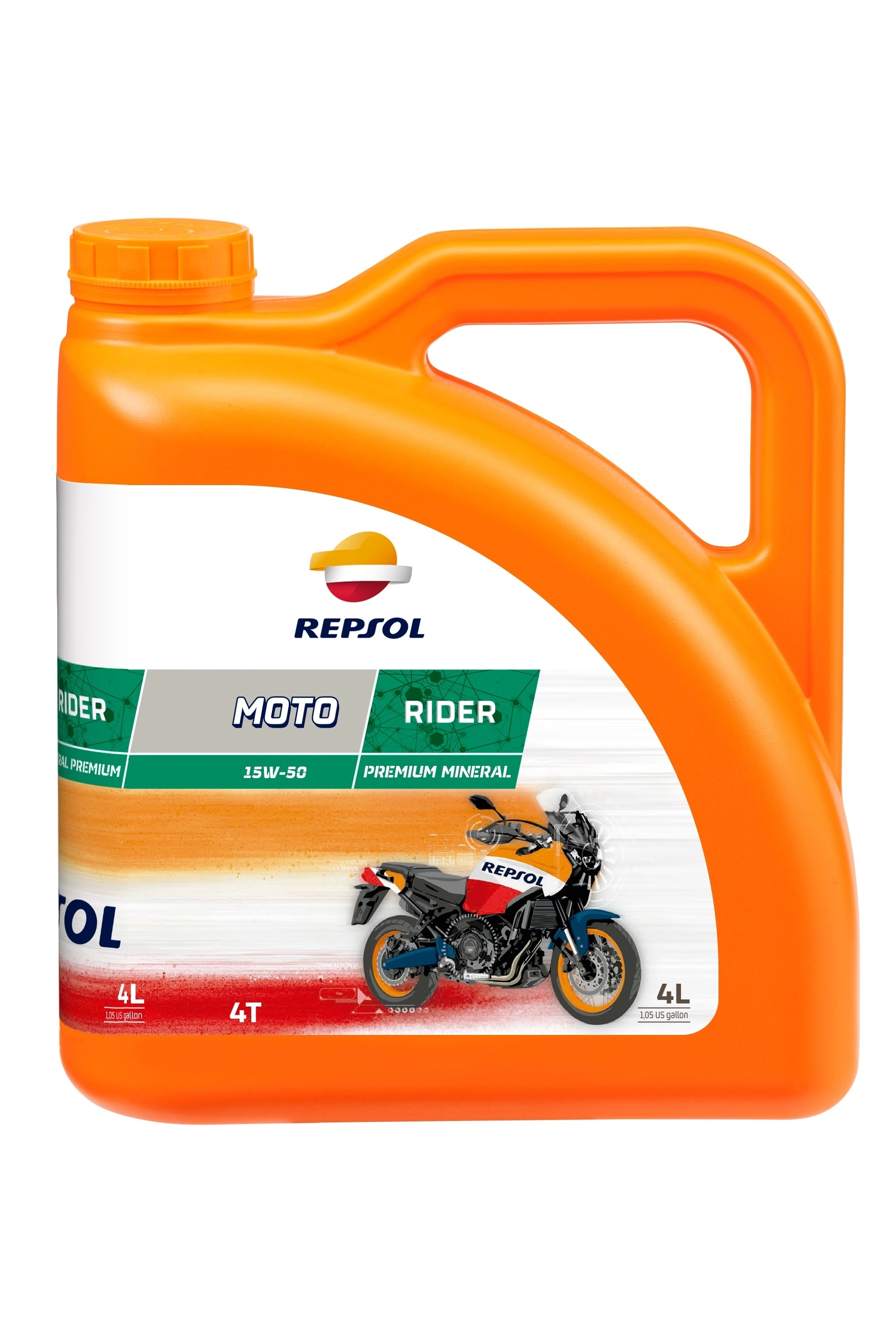 Ulei moto REPSOL - Ulei motor Repsol Moto Rider 4T 15W50 - 4 Litri
