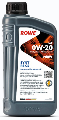 Ulei motor ROWE - Ulei motor ROWE HighTec RS C5 0W20 - 1 Litru