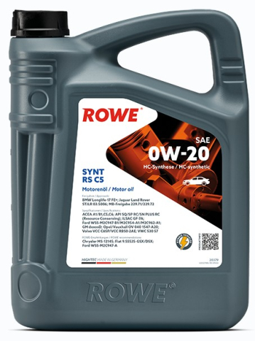 Ulei motor ROWE - Ulei motor ROWE HighTec RS C5 0W20 - 5 Litri