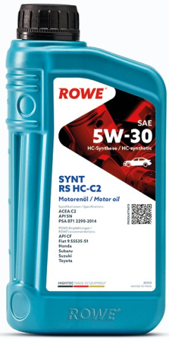 Ulei motor ROWE - Ulei motor ROWE HighTec Synt RS 5W30 HC-C2 - 1 Litru