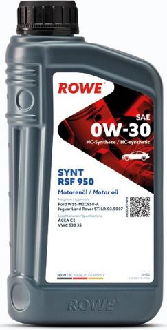 Ulei motor ROWE - Ulei motor ROWE HighTec Synt RSF 950 0W30 - 1 Litru