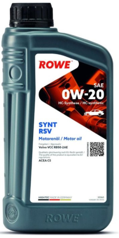 Ulei motor ROWE - Ulei motor ROWE Hightec Synt RSV 0W20 - 1 Litru