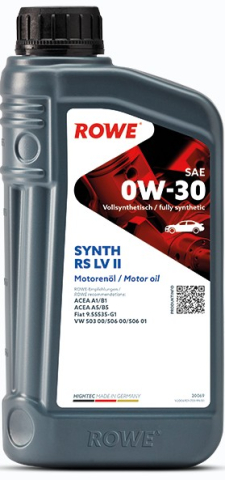 Ulei motor ROWE - Ulei motor ROWE HighTec Synth RS 0W30 LV II - 1 Litru