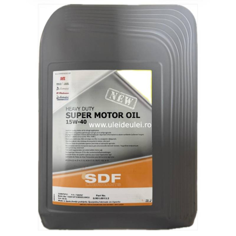 Ulei pentru agricultura - Ulei motor SDF Super Motor Oil 15W40 (Same,Deutz-Fahr,Lamborghini) - 20 Litri