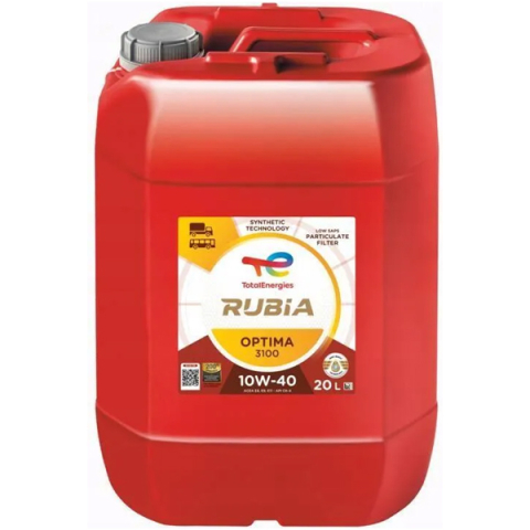 CANISTRE - Ulei motor Total Rubia Optima 3100 (Rubia TIR 8900) 10W40 - 20 Litri
