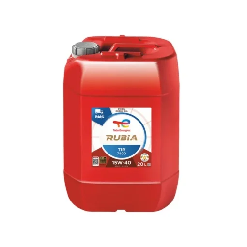 Ulei motor camion si autoutilitara - Total Rubia TIR 7400 15W40 - 20 Litri