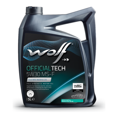Ulei motor WOLF - Ulei motor Wolf Officialtech MS-F 5W30 - 5 Litri