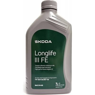 Ulei motor VW/Audi/Seat/Skoda - Ulei original SKODA Longlife III FE 0W30 - 1 Litru