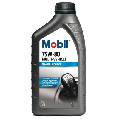 Ulei transmisii TURISME - Ulei pentru cutie viteze manuala Mobil Multi-Vehicle 75W80 - 1 Litru