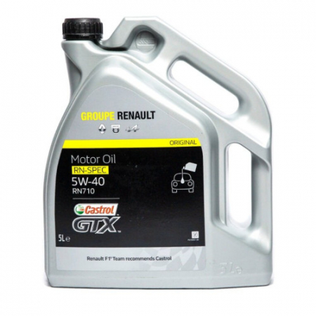 ULEIURI - Ulei motor Renault-Castrol GTX 5W40 RN710 7711943691 - 5 Litri
