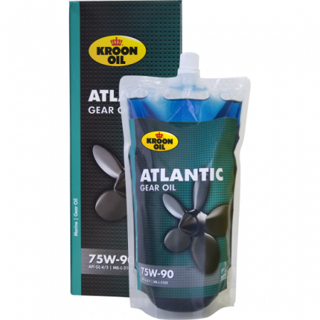 Ulei transmisii TURISME - Ulei transmisie ambarcatiuni KROON OIL Atlantic Gear Oil 75W90 33523, albastru - 500 ML
