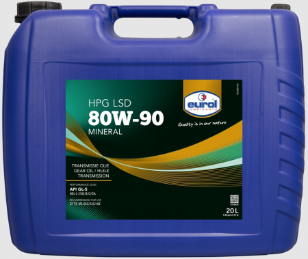 Ulei transmisii TURISME - Ulei transmisie Eurol HPG 80W90 GL5 LSD - 20 Litri