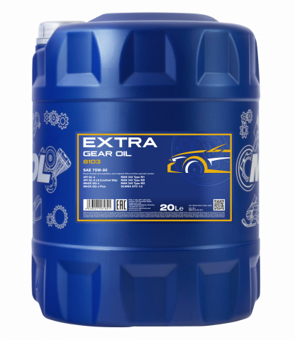 Ulei pentru transmisii - Ulei transmisie MANNOL Extra Gear Oil 75W90 GL-4/GL-5 LS - 20 Litri